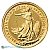 1/2 Ounce British Britannia Gold Coin