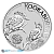 Australian Kookaburra 1 KG Silver Coin - Mixed Years
