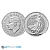 Tube of 25 x 2025 British Britannia 1 Ounce Silver Coins
