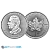 2025 Canadian Maple Leaf Silver Coin, Tube of 25
