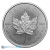 2025 Canadian Maple Leaf Silver Coin, Tube of 25