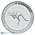 2025 Australian Kangaroo 1 Oz Platinum Coin