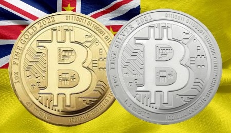 The Bitcoin Coin in Gold and Silver - Now Available