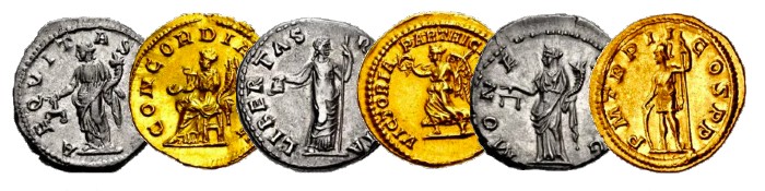 An ancient bullion coin